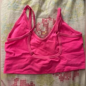 Pink Workout bra